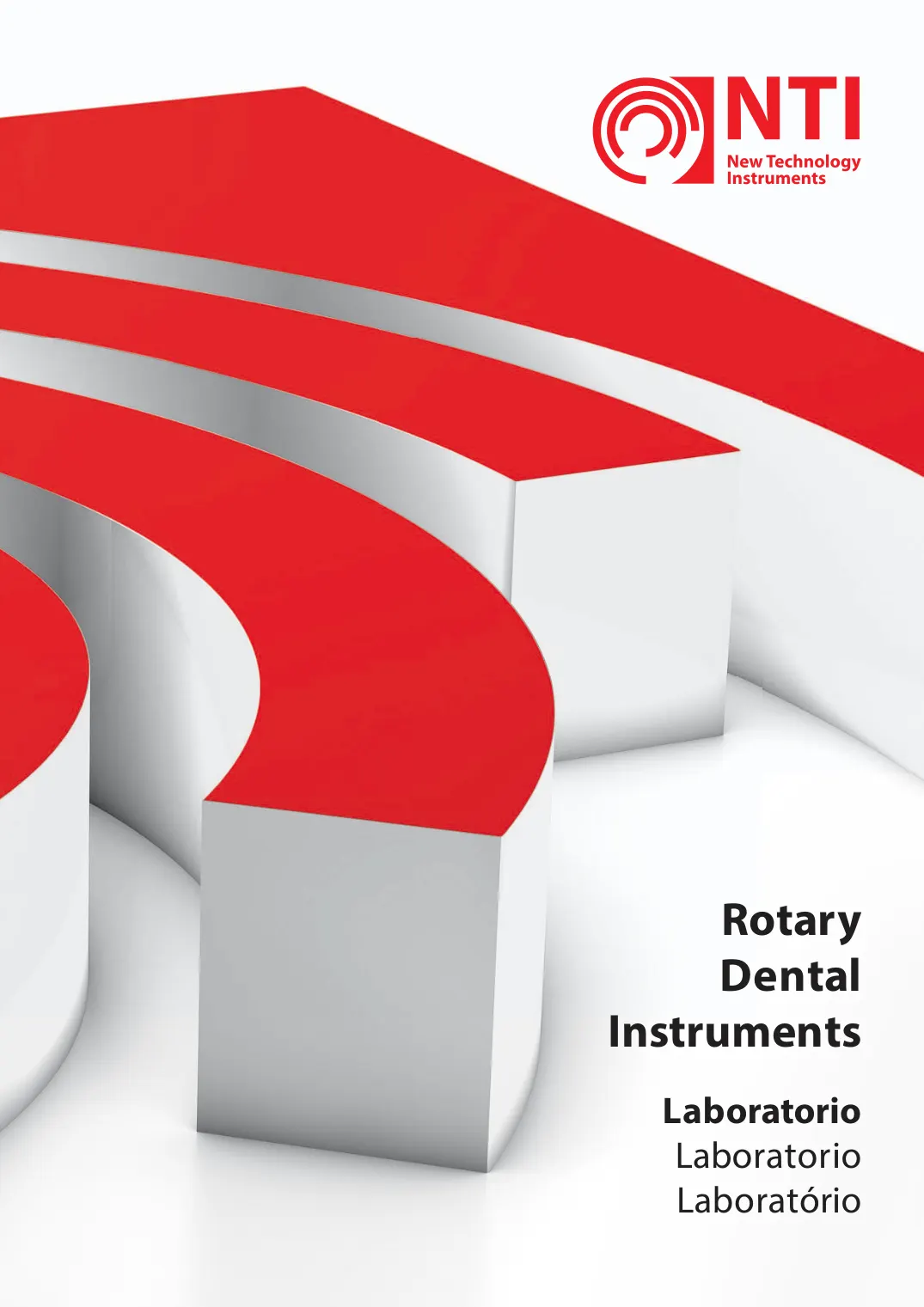Copertina catalogo NTI laboratorio odontotecnico