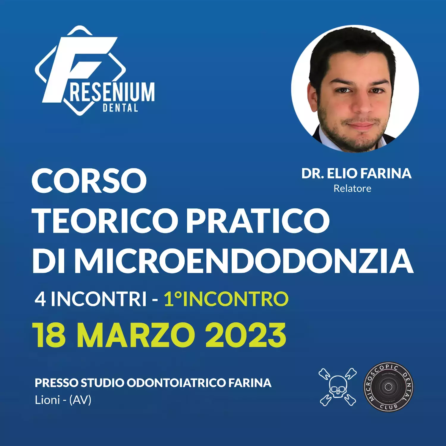 Corso Teorico Pratico Microendodonzia - Corso Completo